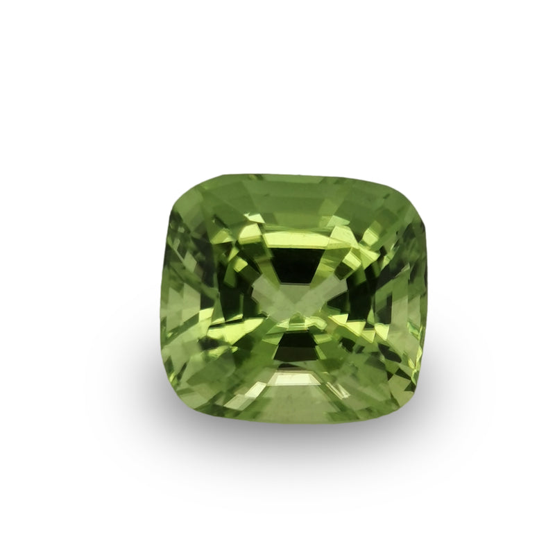 Peridot 6.95ct Cushion