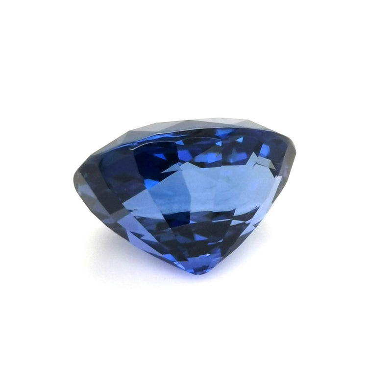 Blue Sapphire 12.06ct Oval Pavilion Side