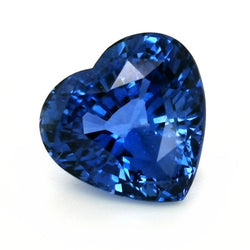 Blue Sapphire 5.55ct Heart