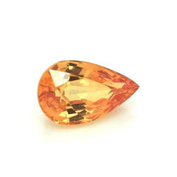 Orange Sapphire 2.51ct Pear
