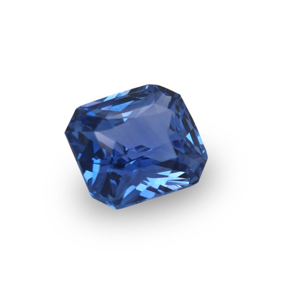 Blue Sapphire 3.09ct Radiant