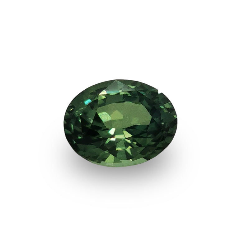 Green Sapphire 2.31ct Oval