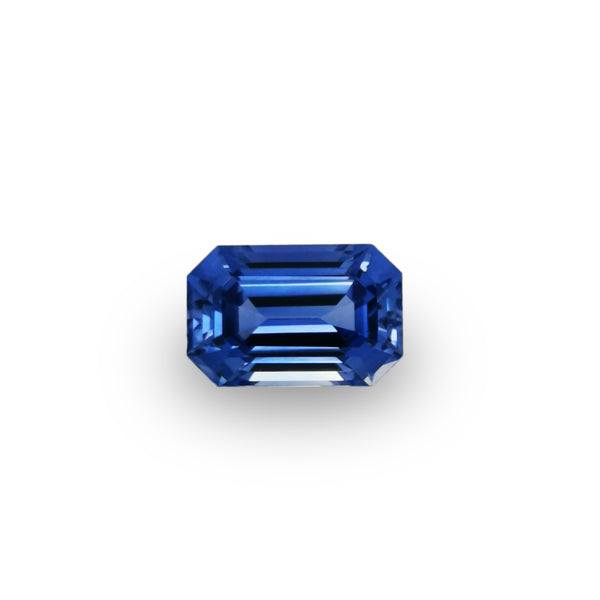 Blue Sapphire 1.45ct Emerald Cut