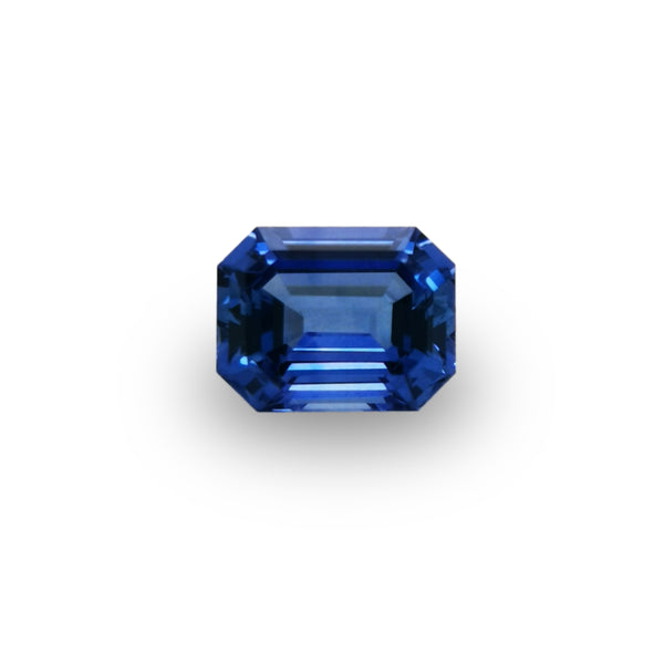 Blue Sapphire 1.34ct Emerald Cut