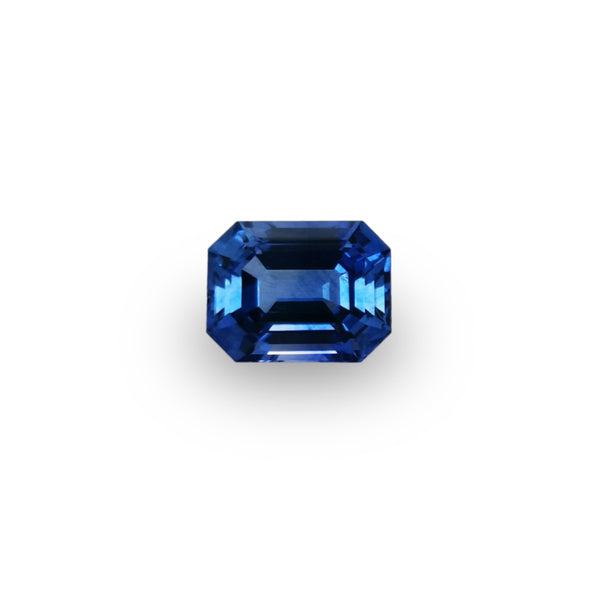 Blue Sapphire 1.14ct Emerald Cut
