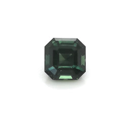 Green Sapphire 1.56ct Emerald Cut