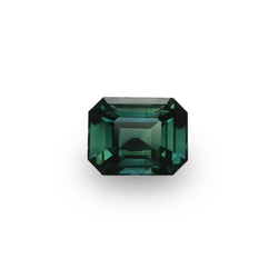 Green Sapphire 1.50ct Emerald Cut