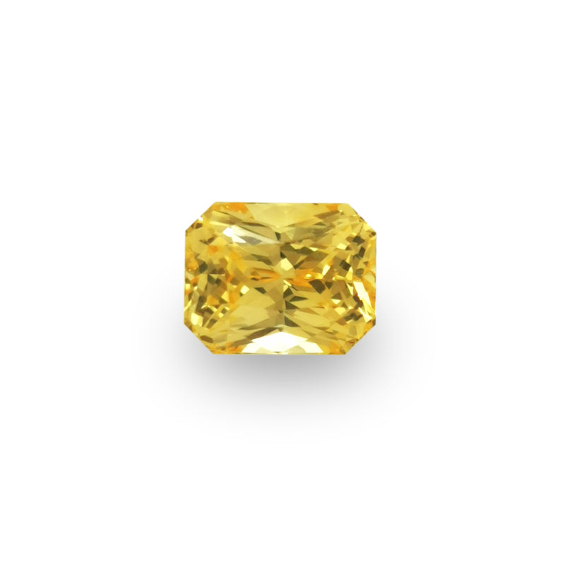Yellow Sapphire 1.68ct Radiant Cut